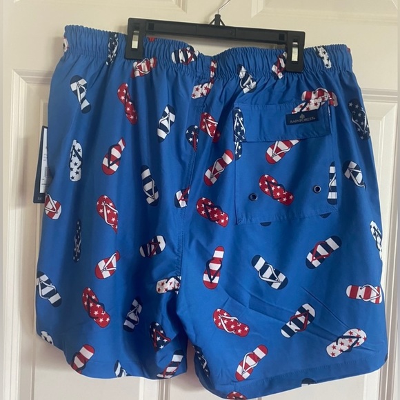 Rainforest Flip Flop Swim Trunk Shorts - Picture 3 of 6